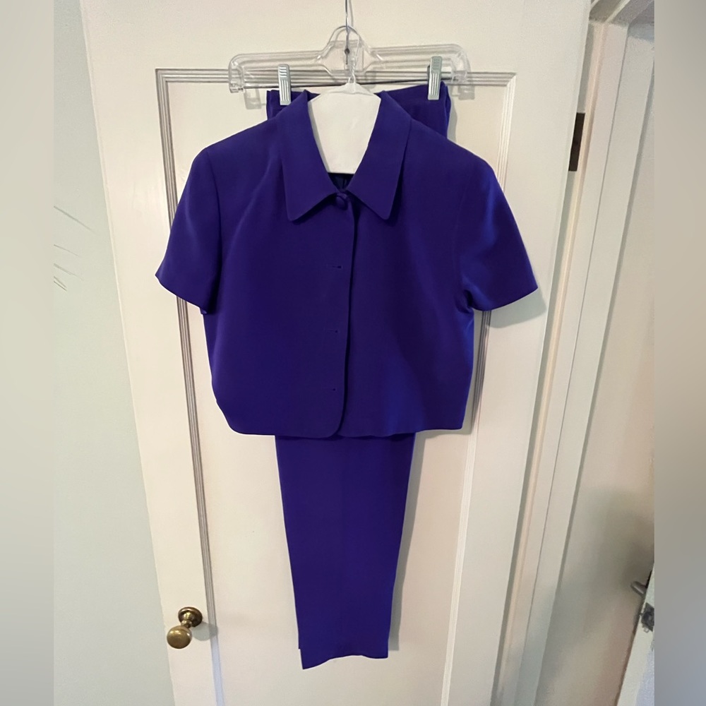 Design by Pat Argenti two piece pant suit